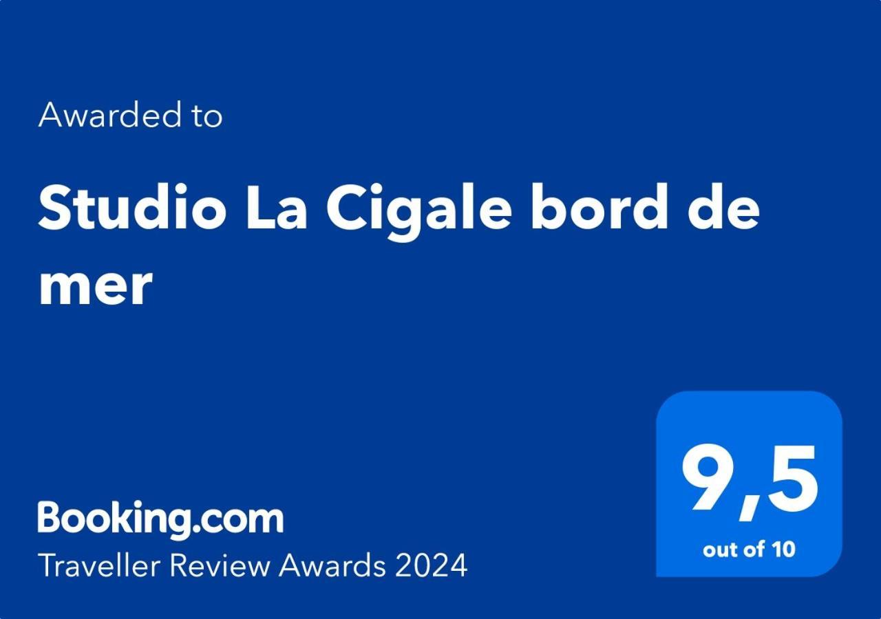 Studio La Cigale Bord De Mer Menton Exterior photo